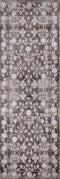 Rugs Entryway Rug - 32" x 96" x 0.2" Taupe Polyester Runner Rug HomeRoots
