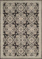 Rugs Entryway Runner Rug 31" x 47" x 0.39" Onyx Polyester Runner Rug 8066 HomeRoots