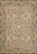 Rugs Extra Large Area Rugs 94" x 126" x 0.3" Seafoam Polyester/Olefin Oversize Rug 194 HomeRoots