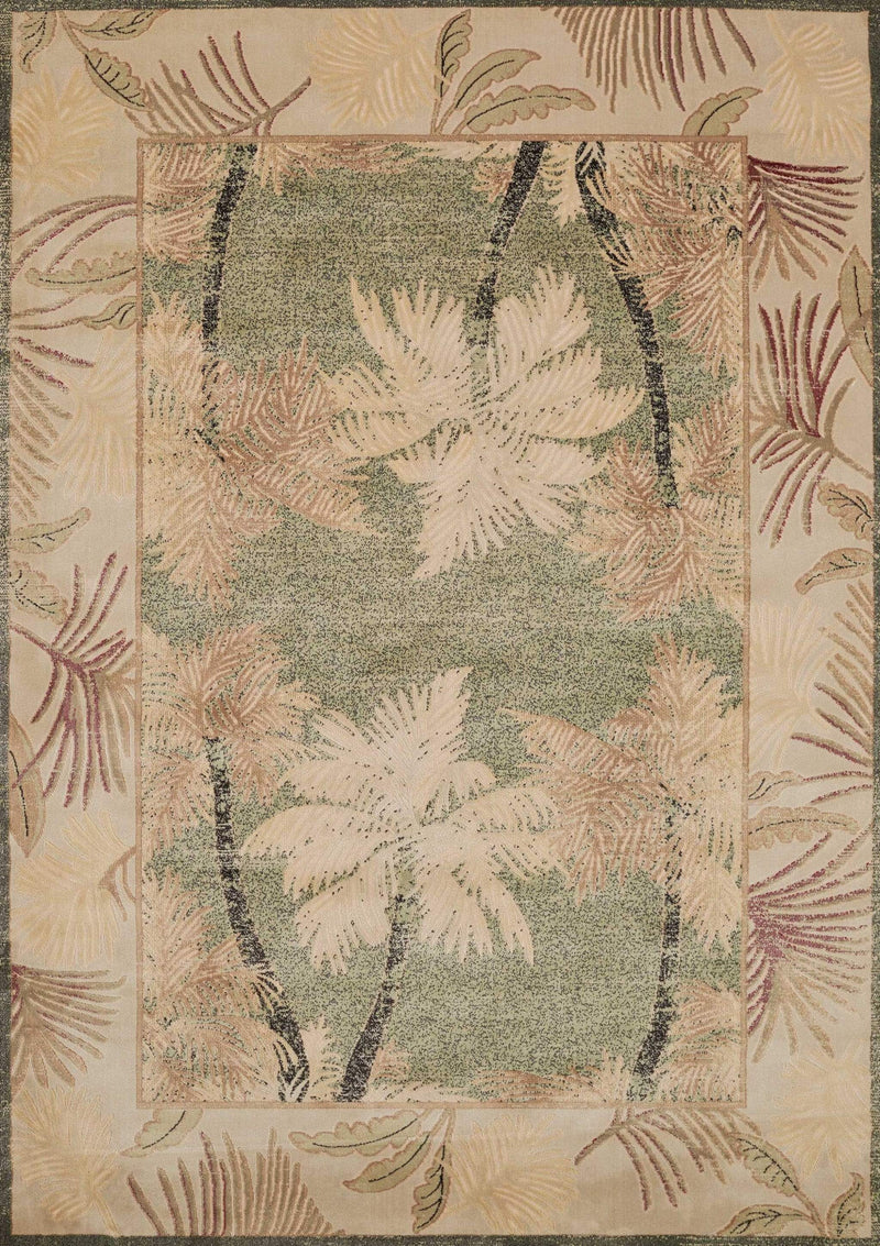 Rugs Extra Large Area Rugs - 94" x 126" x 0.3" Seafoam Polyester/Olefin Oversize Rug HomeRoots