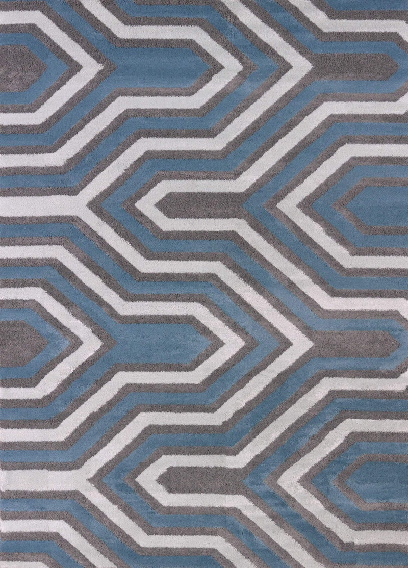 Rugs Extra Large Area Rugs - 94" x 126" x 0.47" Charcoal Polypropylene/Polyester Oversize Rug HomeRoots