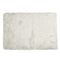 Rugs Faux Fur Rug - 60" x 36" Off White Rectangular Faux Fur - Area Rug HomeRoots