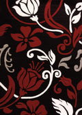 Rugs Fireplace Rugs 63" x 86" x 0.43" Grey Polypropylene Area Rug 8658 HomeRoots