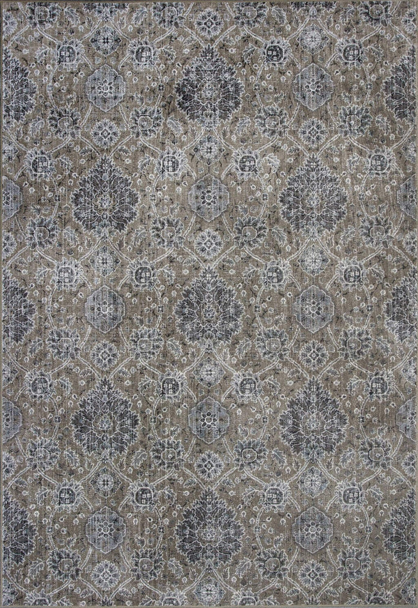 Rugs Floor Rug - 2'2" x 3'7" Viscose Sand Area Rug HomeRoots