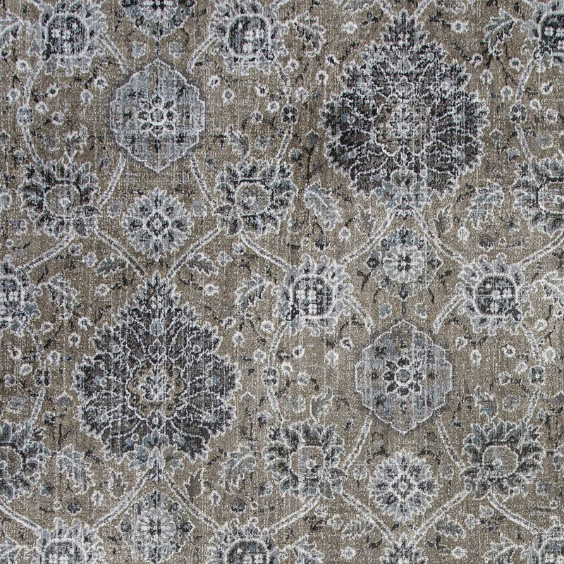 Rugs Floor Rug - 5'3" x 7'7" Viscose Sand Area Rug HomeRoots