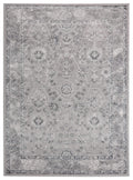 Rugs Floor Rugs 118" x 158" x 0.39" Grey Polyester/Olefin Oversize Rug 7863 HomeRoots