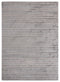 Rugs Floor Rugs 150" x 180" x 0.36" Grey Polyester/Olefin Oversize Rug 7920 HomeRoots