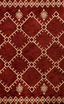Rugs Floor Rugs - 23" x 36" x 0.79" Cherrystone Polyester Accent Rug HomeRoots