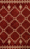 Rugs Floor Rugs - 23" x 36" x 0.79" Cherrystone Polyester Accent Rug HomeRoots