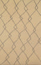 Rugs Floor Rugs - 94" x 126" x 0.79" Grey Polyester Oversize Rug HomeRoots