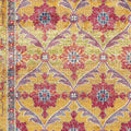 Rugs Gold Area Rugs - 118" X 158" X 0.'25" Gold Polypropylene Rug HomeRoots