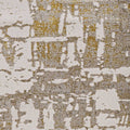 Rugs Gold Area Rugs - 118" X 158" X 0.'25" Ivory/Gold Polypropylene / Polyester Rug HomeRoots