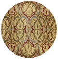Rugs Gold Area Rugs - 23" X 35" X 0.'5" Gold Polypropylene Rug HomeRoots