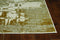 Rugs Gold Area Rugs - 39" X 59" X 0.'25" Ivory/Gold Polypropylene / Polyester Rug HomeRoots