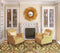Rugs Gold Area Rugs - 47" X 63" X 0.'5" Gold Polypropylene Rug HomeRoots