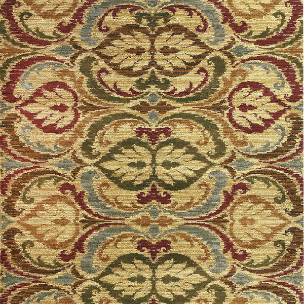 Rugs Gold Area Rugs - 63" X 63" X 0.'5" Gold Polypropylene Rug HomeRoots
