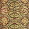 Rugs Gold Area Rugs - 63" X 63" X 0.'5" Gold Polypropylene Rug HomeRoots