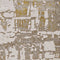 Rugs Gold Area Rugs - 94" X 130" X 0.'25" Ivory/Gold Polypropylene / Polyester Rug HomeRoots