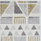 Rugs Gold Area Rugs - 94" X 130" X 0.'75" Ivory/Gold Polyester Rug HomeRoots