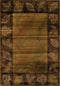 Rugs Gold Rug - 22" x 36" x 0.45" Gold Polypropylene Accent Rug HomeRoots