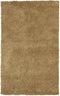 Rugs Gold Rug - 27" X 45" Polyester Gold Area Rug HomeRoots