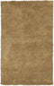 Rugs Gold Rug - 5' x 7' Polyester Gold Area Rug HomeRoots