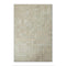 Rugs Gold Rug - 72" x 84" Off White, 4" Square Patches, Cowhide - Area Rug HomeRoots
