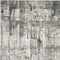 Rugs Gray Area Rug - 105" X 156" X 0.'25" Grey Polyester / Viscose Rug HomeRoots