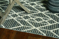 Rugs Gray Area Rug - 116" X 152" X 0.'25" Grey Polypropylene Rug HomeRoots