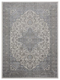 Rugs Gray Area Rug 118" x 158" x 0.31" Grey Olefin Rug 8268 HomeRoots
