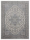Rugs Gray Area Rug 118" x 158" x 0.31" Grey Olefin Rug 8268 HomeRoots