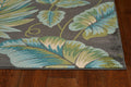 Rugs Gray Area Rug - 118" X 158" X 0.'5" Grey Polypropylene Rug HomeRoots