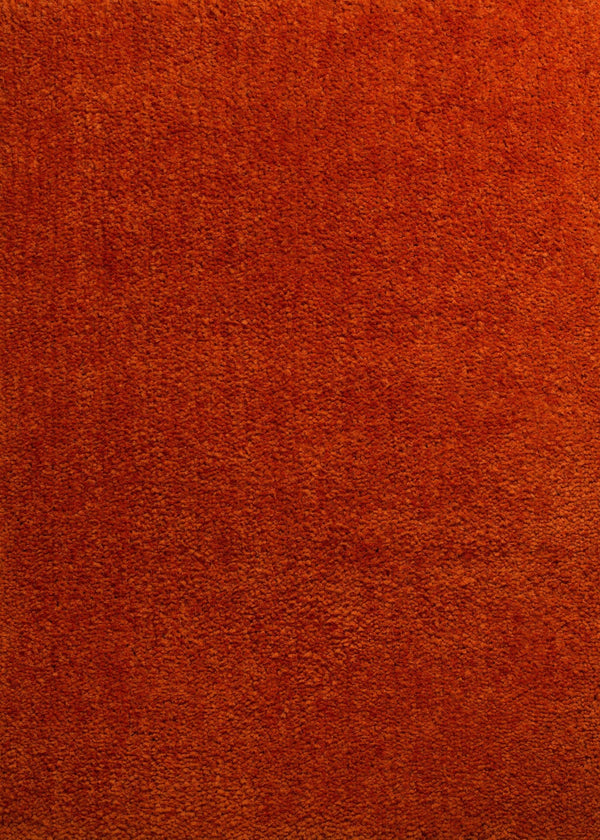 Rugs Gray Area Rug - 31" x 47" x 1.6" Orange Polyester Accent Rug HomeRoots