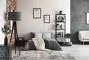 Rugs Gray Area Rug - 39" X 59" X 0.'25" Grey Polyester / Viscose Rug HomeRoots