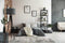 Rugs Gray Area Rug - 39" X 59" X 0.'25" Grey Polyester / Viscose Rug HomeRoots