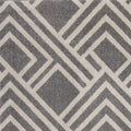 Rugs Gray Area Rug - 39" X 59" X 0.'5" Grey Polypropylene Rug HomeRoots