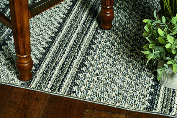 Rugs Gray Area Rug - 48" X 69" X 0.'25" Grey Polypropylene Rug HomeRoots