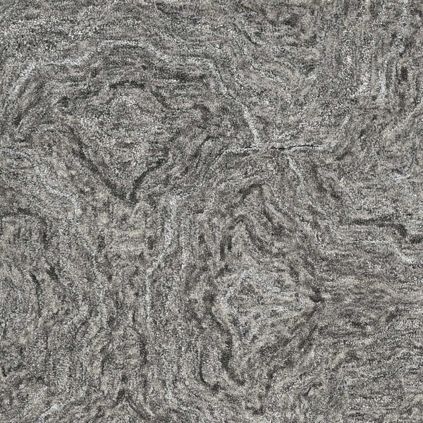 Rugs Gray Area Rug - 60" X 84" X 0.'5" Grey Wool / Viscose Rug HomeRoots