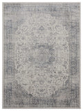 Rugs Gray Area Rug - 63" x 86" x 0.31" Grey Olefin Area Rug HomeRoots