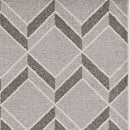 Rugs Gray Area Rug 63" X 91" X 0.'5" Grey Polypropylene Rug 5020 HomeRoots