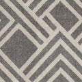 Rugs Gray Area Rug - 63" X 91" X 0.'5" Grey Polypropylene Rug HomeRoots