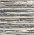 Rugs Gray Area Rug - 78" X 78" X 1" Grey Polypropylene Rug HomeRoots