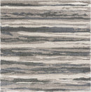 Rugs Gray Area Rug - 78" X 78" X 1" Grey Polypropylene Rug HomeRoots