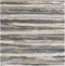 Rugs Gray Area Rug - 78" X 78" X 1" Grey Polypropylene Rug HomeRoots