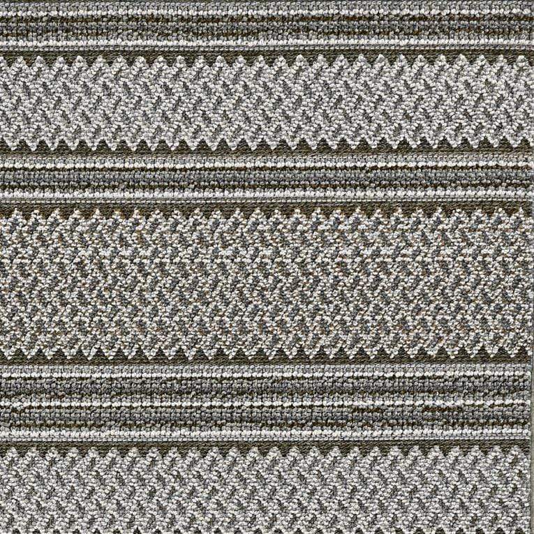 Rugs Gray Area Rug - 79" X 112" X 0.'25" Grey Polypropylene Rug HomeRoots