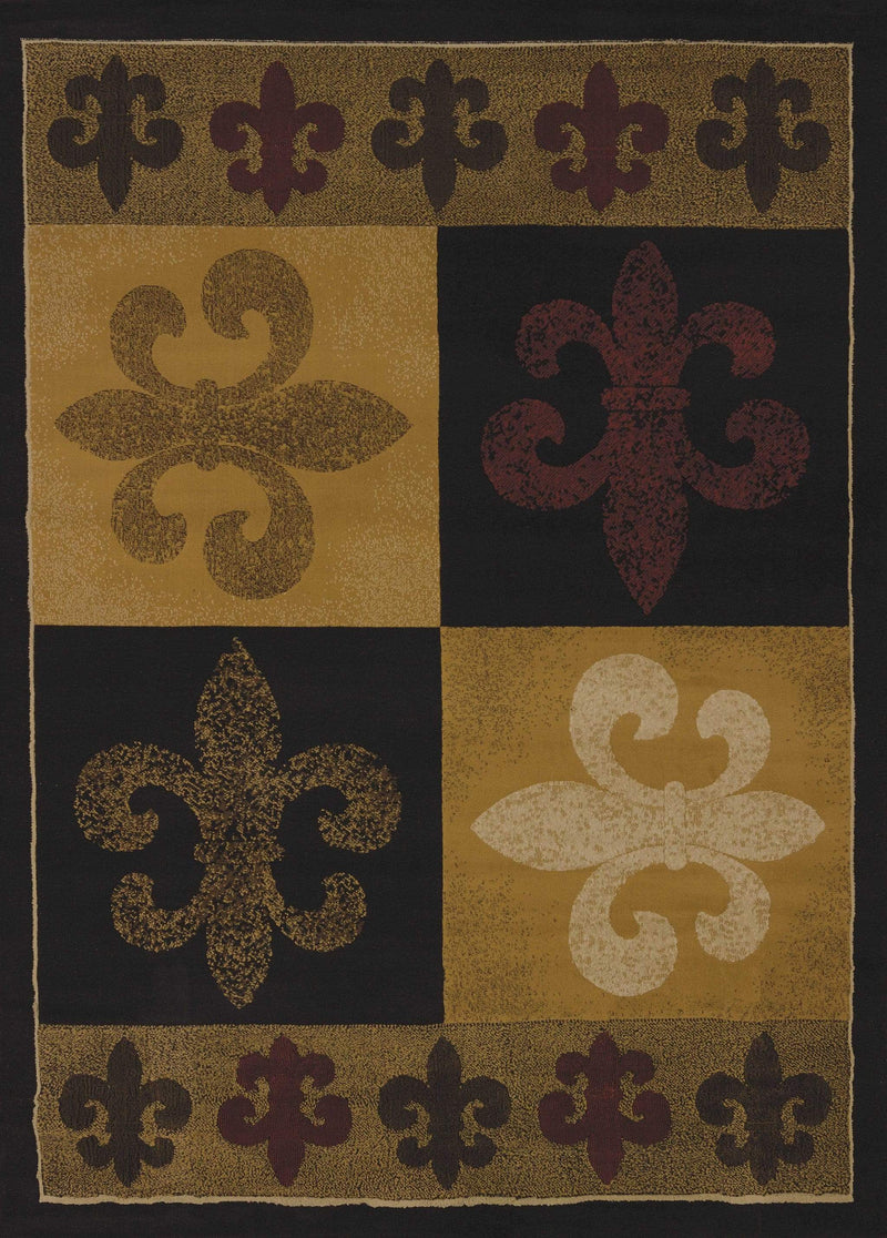 Rugs Gray Area Rug 94" x 126" x 0.4" Olive Polypropylene Oversize Rug 8173 HomeRoots
