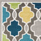 Rugs Gray Area Rug - 94" X 130" X 0.'5" Grey Polypropylene Rug HomeRoots