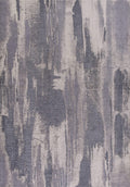 Rugs Gray Rug - 20" x 31" Polyester Grey Area Rug HomeRoots