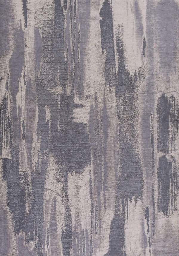 Rugs Gray Rug - 20" x 31" Polyester Grey Area Rug HomeRoots