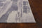 Rugs Gray Rug - 20" x 31" Polyester Grey Area Rug HomeRoots
